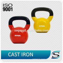 Fitness competitive kettlebell with color painted